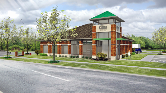 Photo of Orrville New Building Construction Rendering